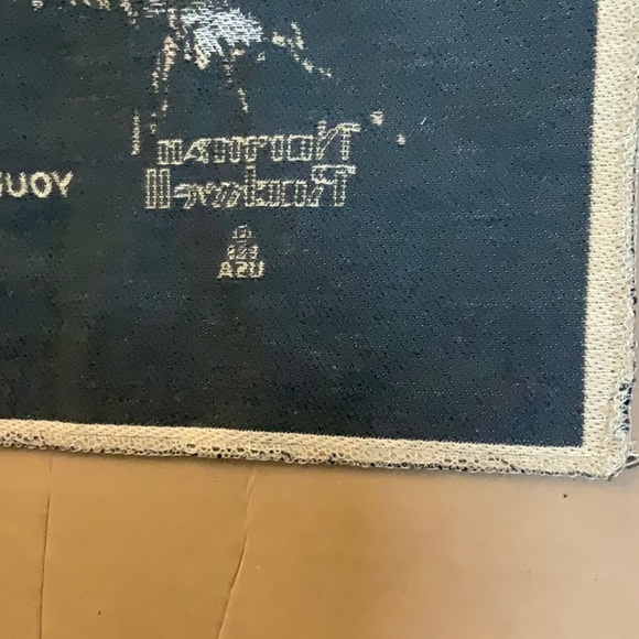 VINTAGE TAPESTRY, NORMAN ROCKWELL. USA. - Picture 6 of 6